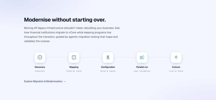 NymCard — Card grid