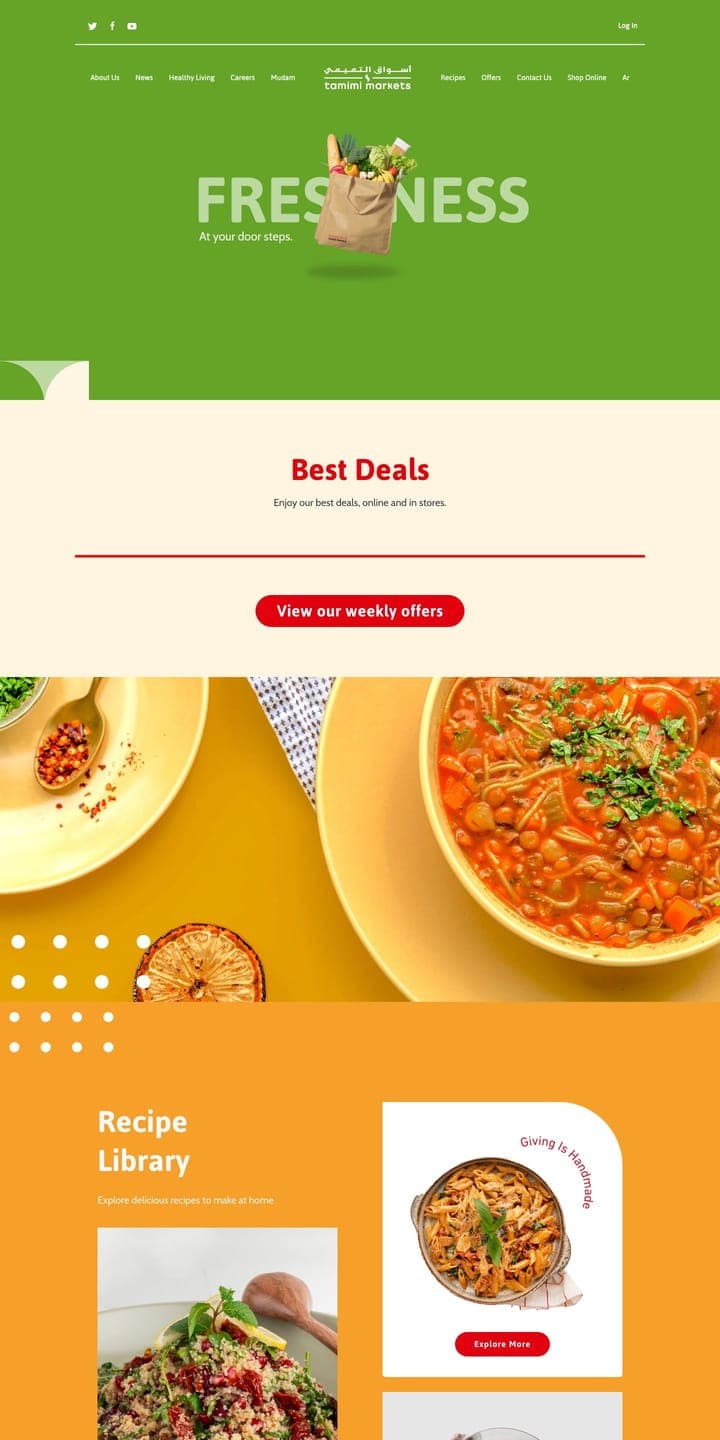 Tamimi Markets — Homepage